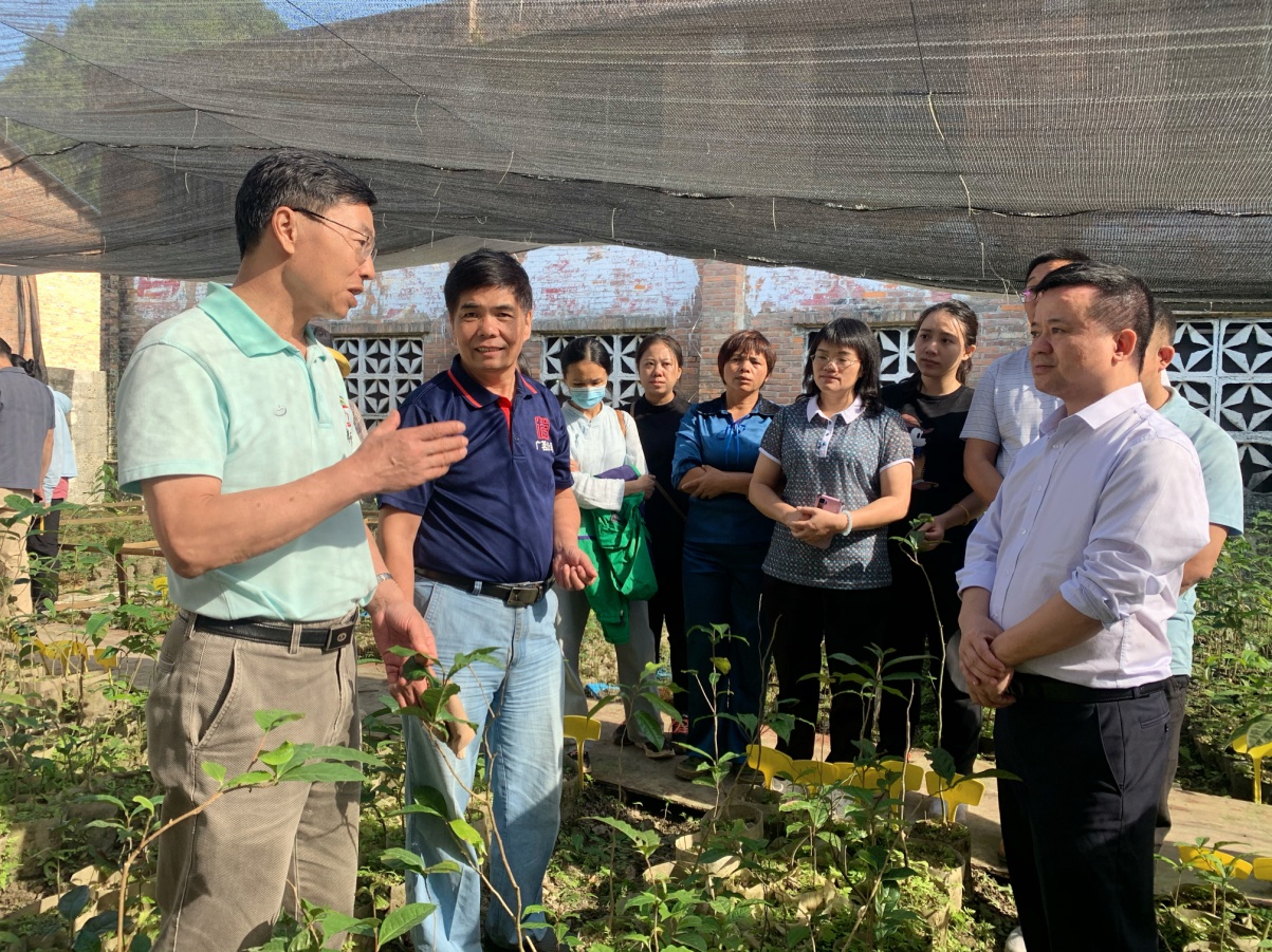 2022年广西茶业高级（手艺）人才研修班 学员到广茗公司古树茶基地旅行指导